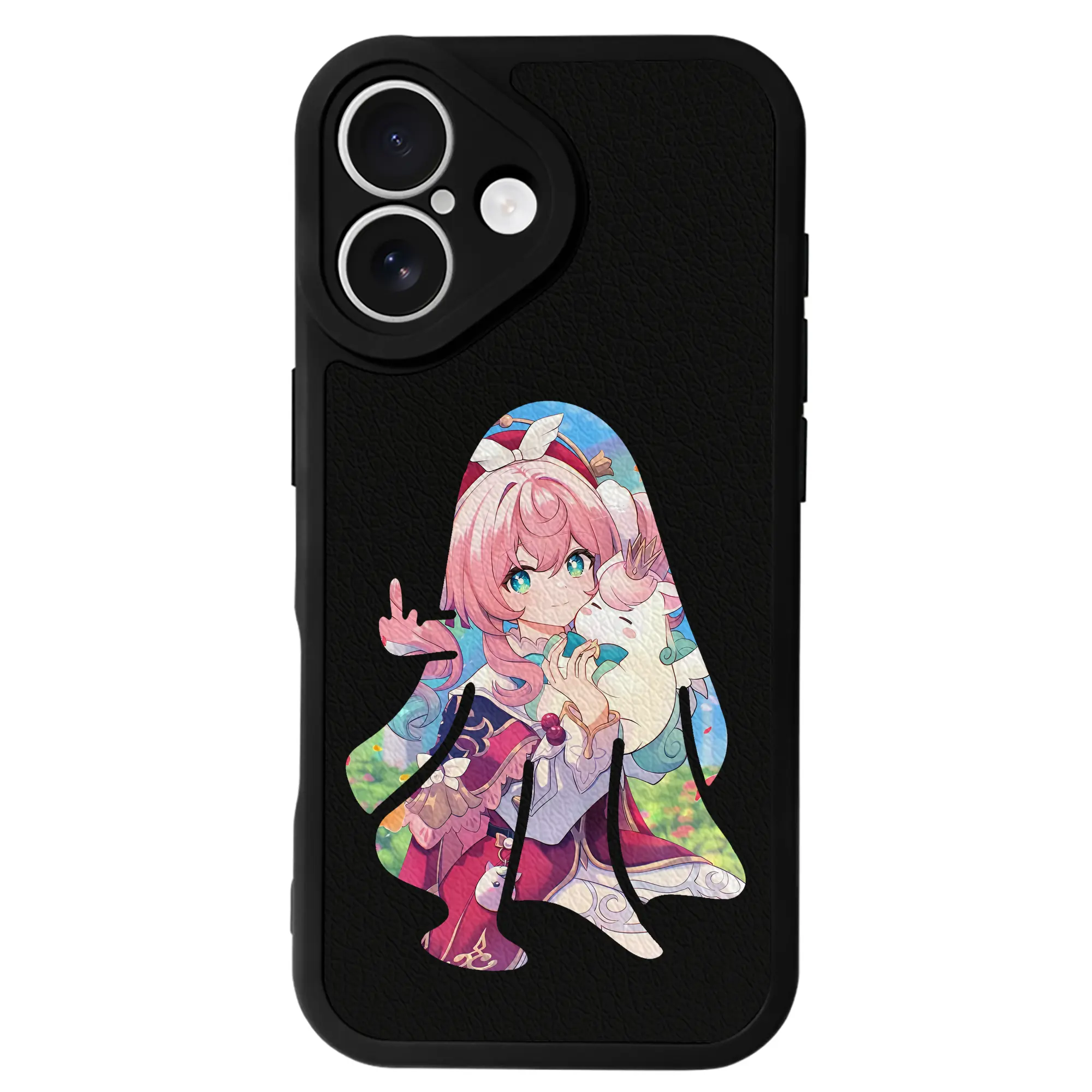 鳴潮 グッズ アンコ - IPhone 16シリーズ対応 ・ シリコンスマホケース ・ レザー調 ・ 高精度フィット ・ 耐衝撃 ・ ワイヤレス充電対応 ・ 精密カット